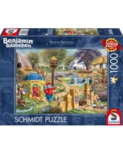 Slagalica Schmidt od 1000 dijelova - Zoološki vrt Benjamin -1